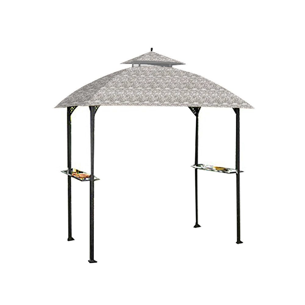 Windsor Grill Gazebo Beige Damask Replacement Canopy - Image 8