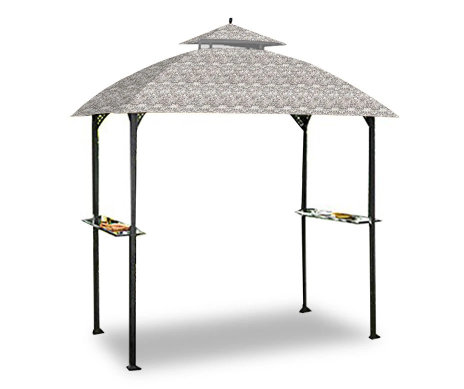 Windsor Grill Gazebo Beige Damask Replacement Canopy - Image 16