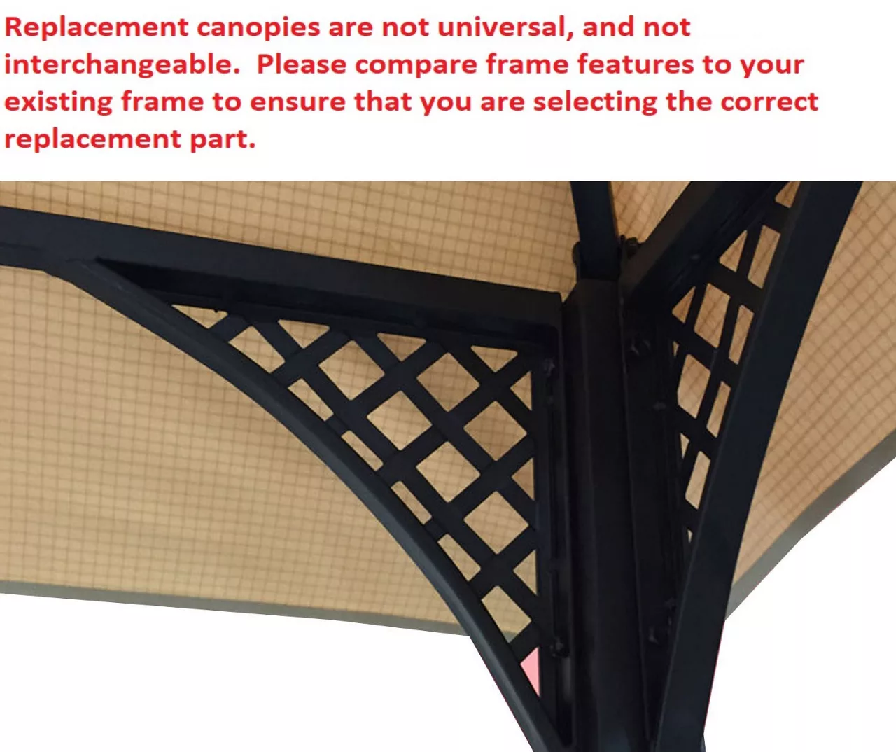 Windsor Grill Gazebo Palm Leaves Replacement Canopy - Image 11