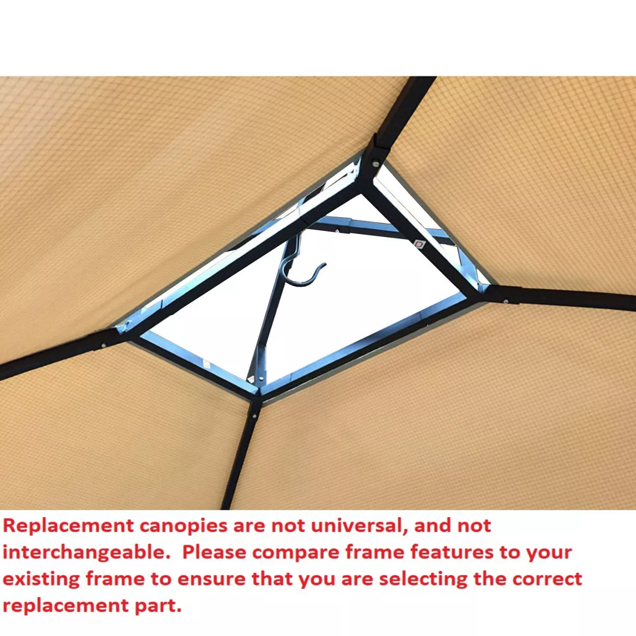 Windsor Grill Gazebo Palm Leaves Replacement Canopy - Image 4