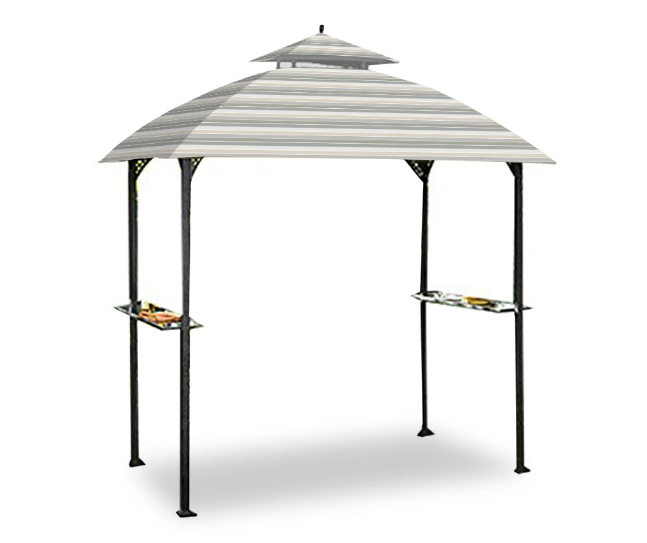 Windsor Grill Gazebo Stone Stripe Replacement Canopy - Image 16