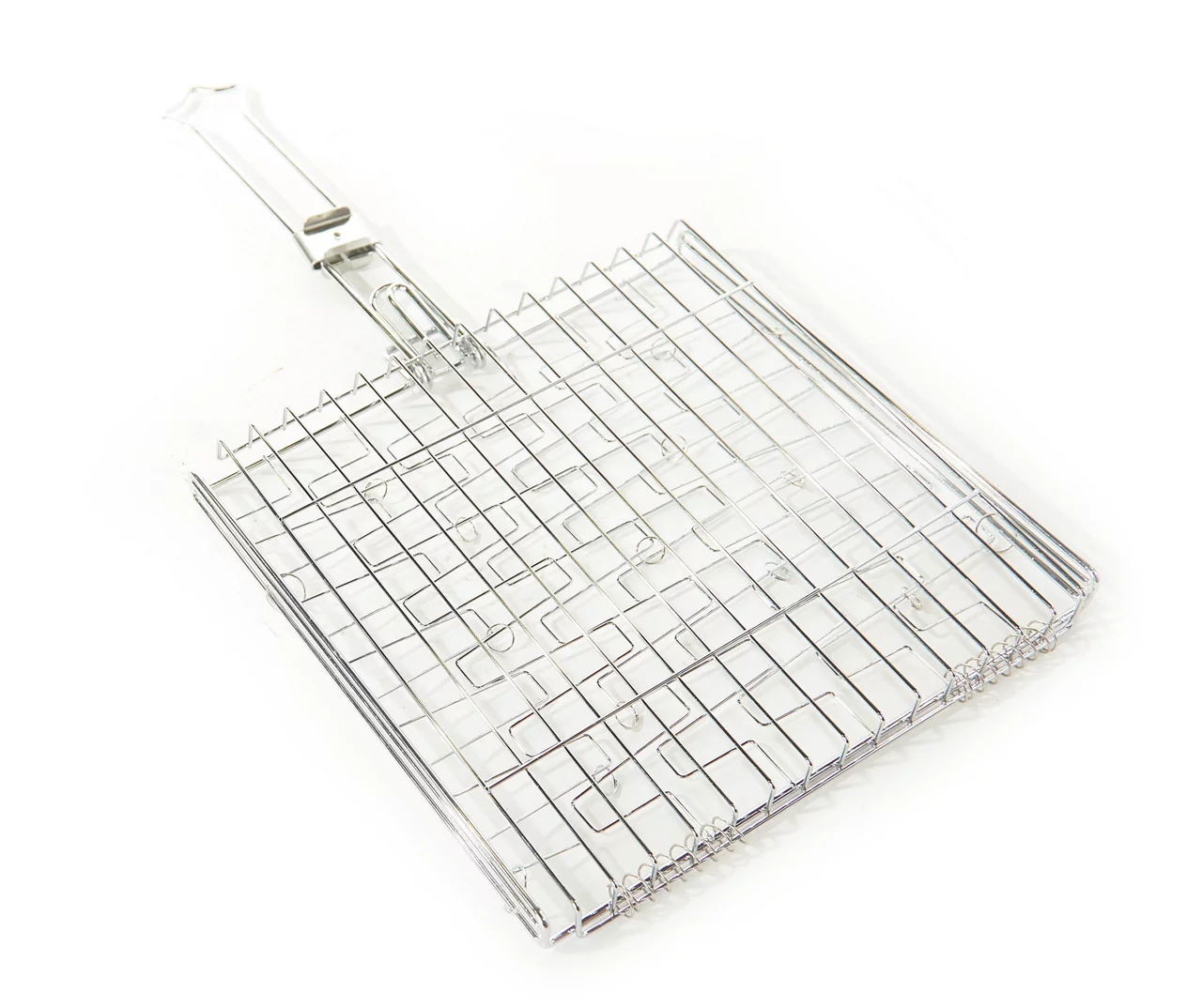 Flexible Grilling Basket With Folding Handle - Image 3