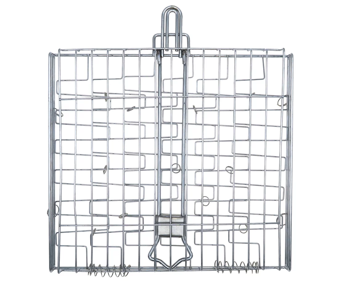 Flexible Grilling Basket With Folding Handle - Image 2