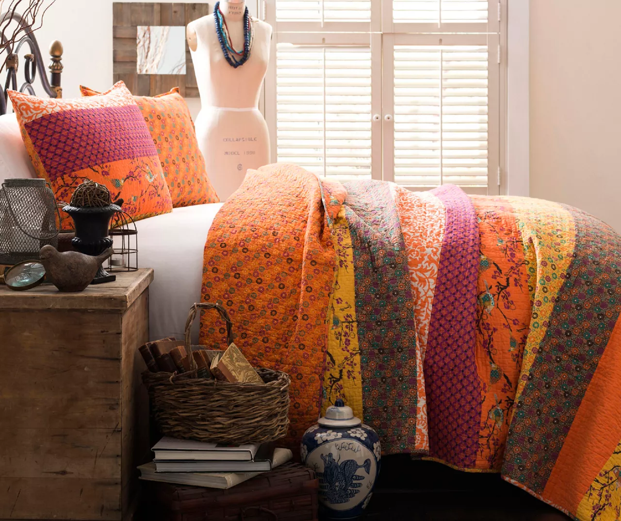 Royal Empire Pattern Block Quilt Set - Image 2