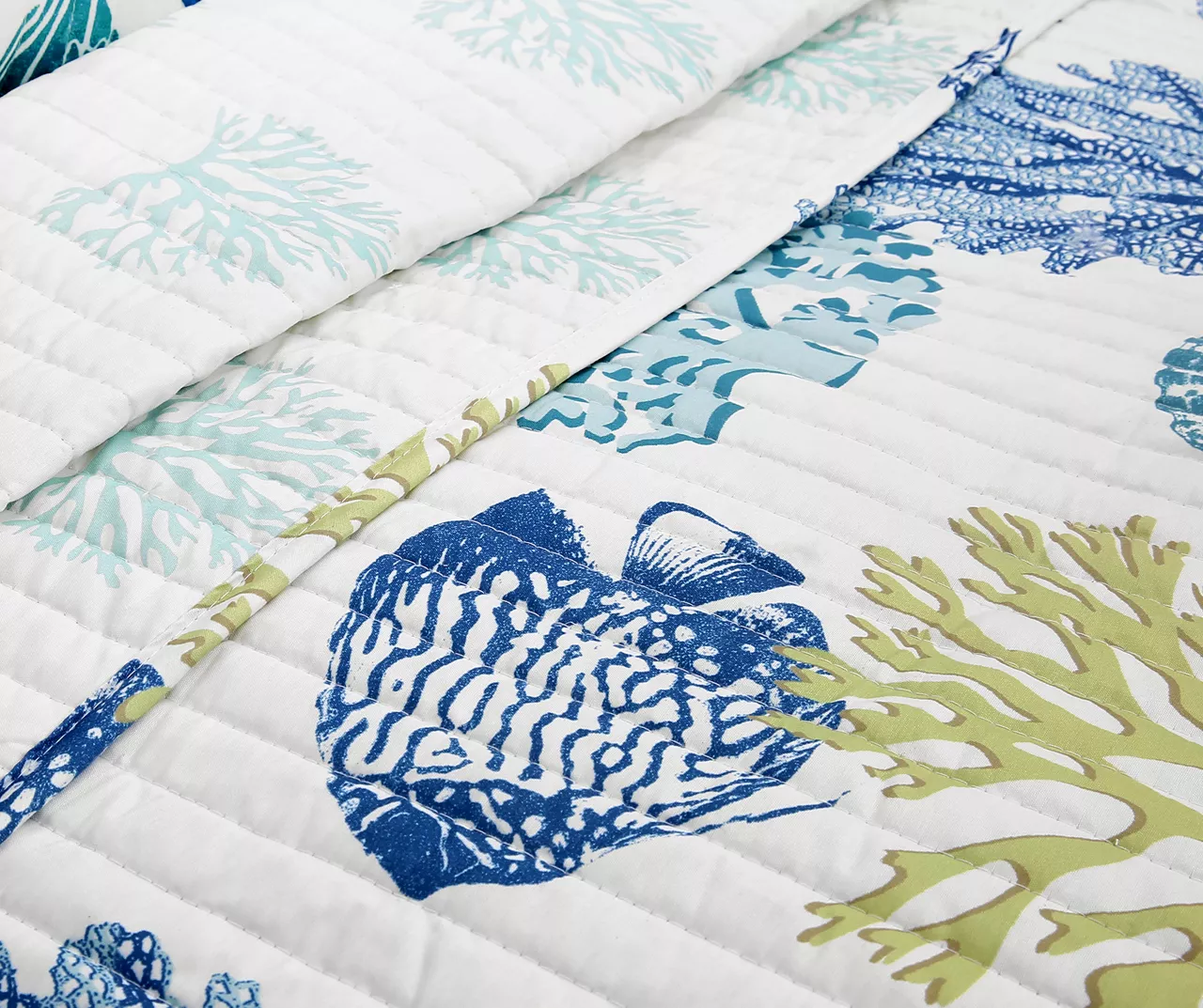 Coastal Reef Reversible Quilt Set - Image 2