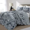 Aubree Arabesque Reversible 3-Piece Quilt Set