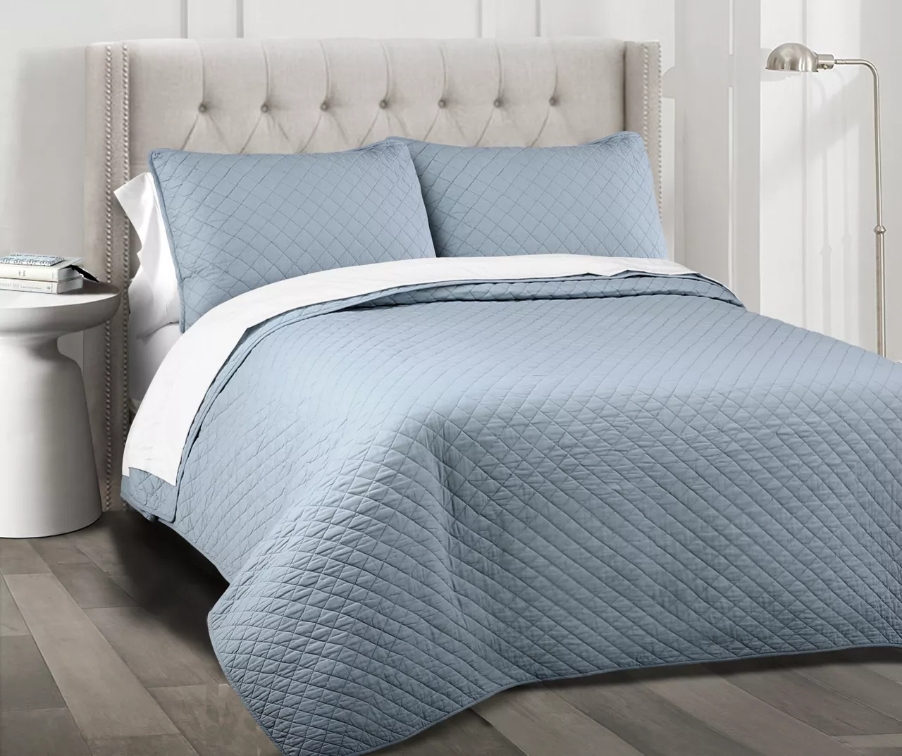 Ava Diamond-Quilted 3-Piece Quilt Set - Image 10