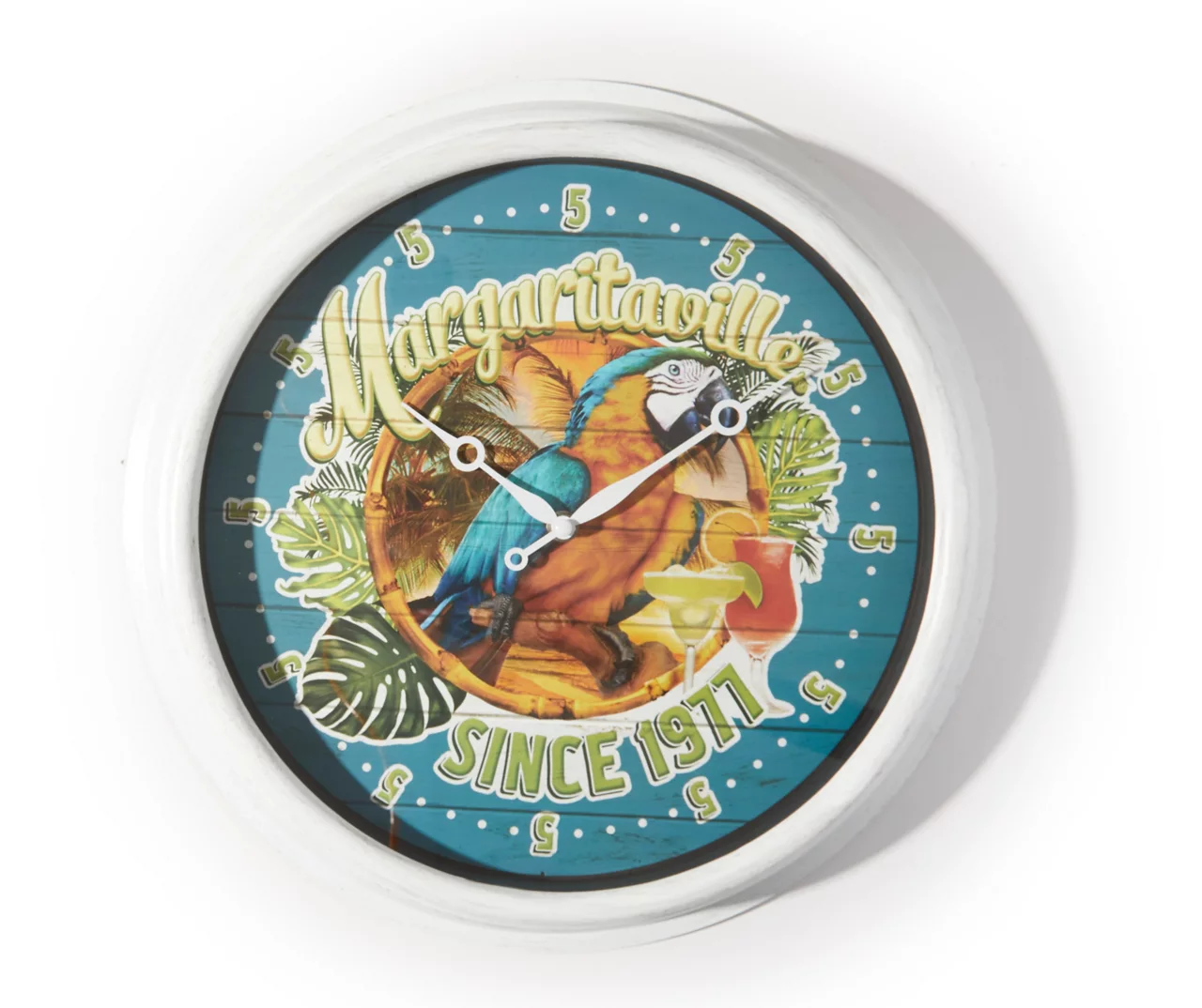 Margaritaville "Since 1977" Wall Clock, (15.75")