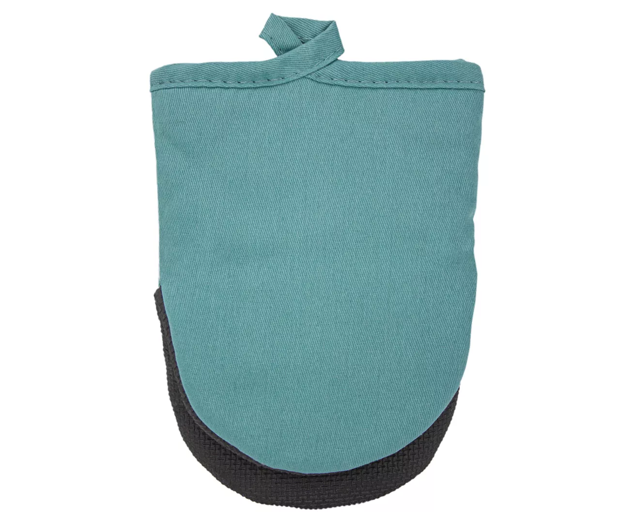 Cuisinart Oil Blue Teal & White Dashed Stripe Mini Oven Mitt, 2-Pack - Image 3