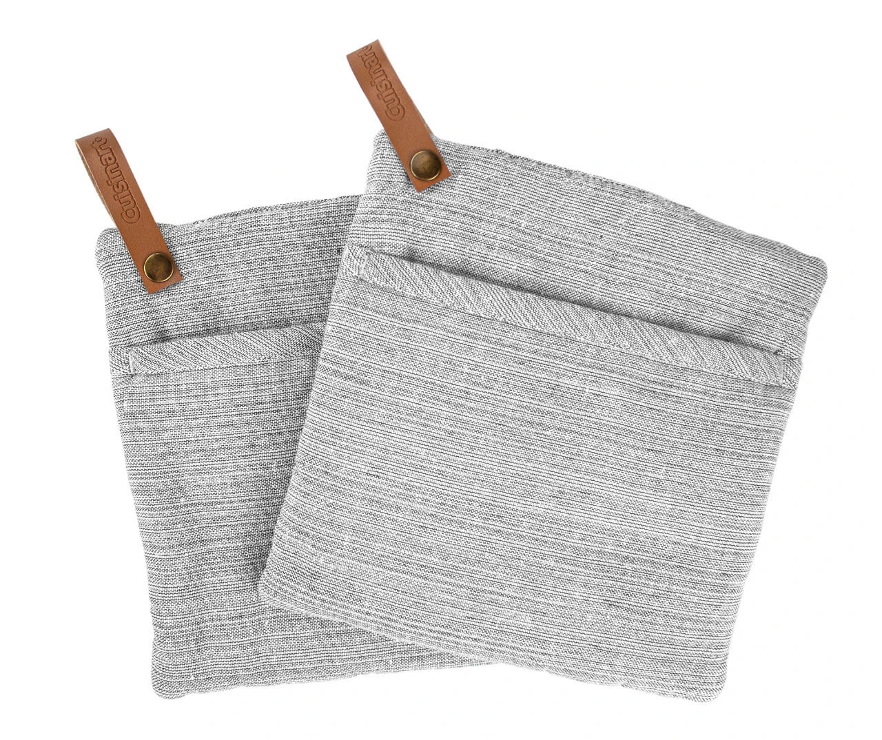 Cuisinart High-Rise Gray Texture-Stripe Holder, 2-Pack
