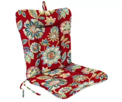 Daelyn Cherry Euro Style Outdoor Chair Cushion