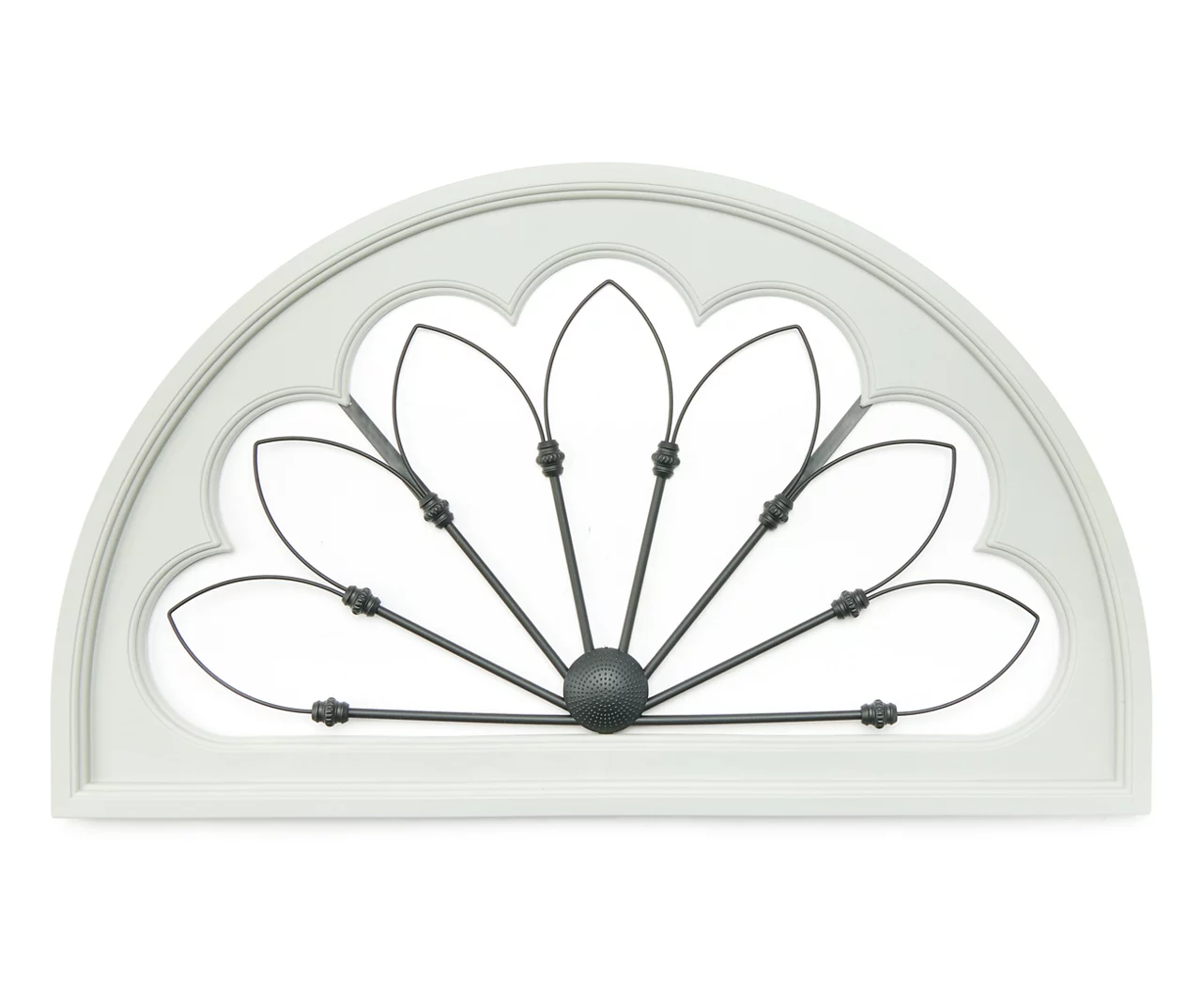 Gray & Black Arch Décor