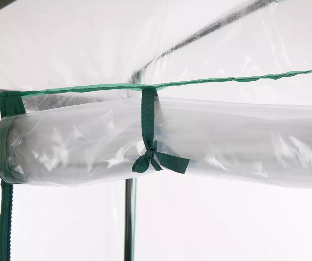 74.75" PVC & Metal 5-Tier Mini Greenhouse - Image 6