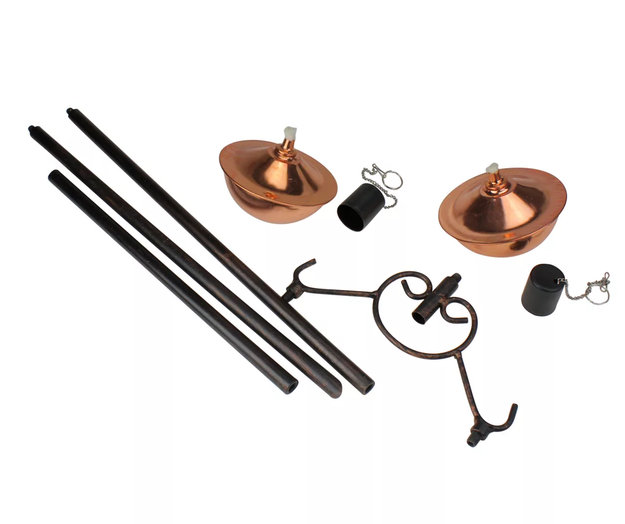 42" Double Copper Oil Patio Torch - Image 4