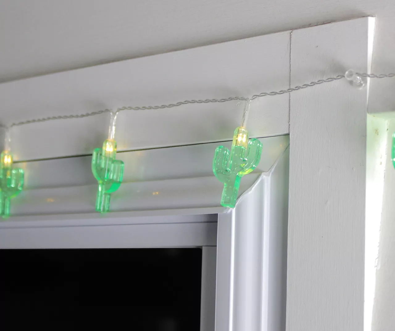 Northlight Green Cactus LED Wide Angle Light Set, 10-Lights - Image 2