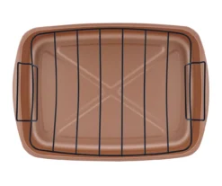 Copper Roaster Pan With Rack