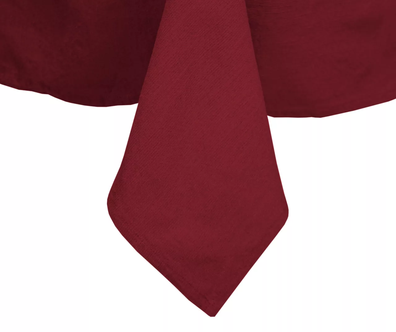 Cuisinart Red Dahlia Textured Fabric Tablecloth - Image 2