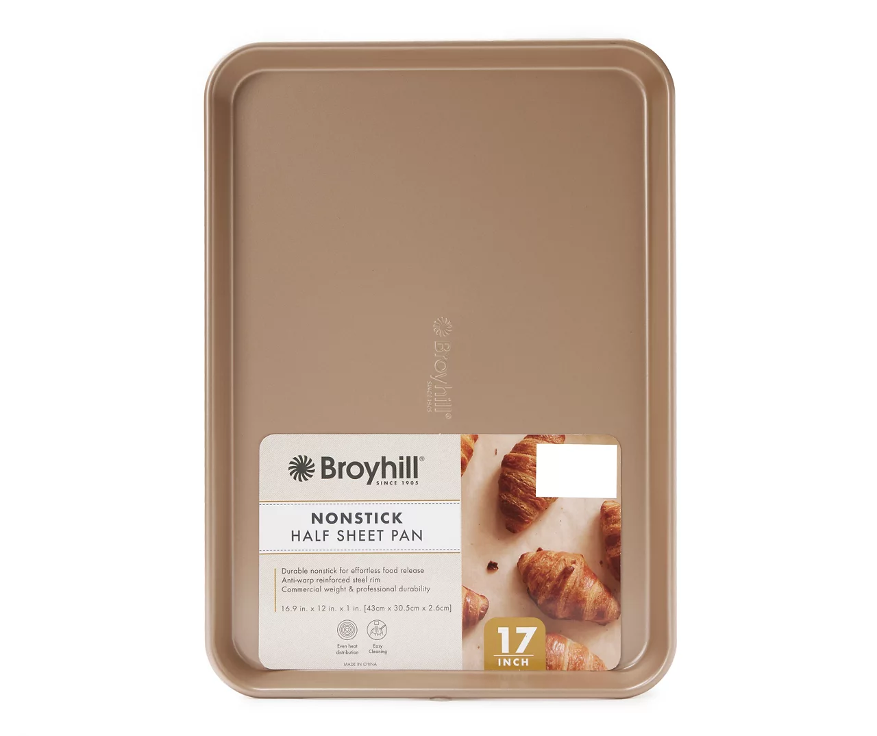 17" Copper Non-Stick Half Sheet Pan