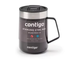 Contigo Black Streeterville Stainless Steel Mug, 14 Oz.