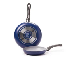 Navy 10" & 8" Nonstick Fry Pan Set