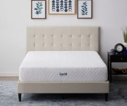 Lucid Comfort Collection 10" Medium Gel Memory Foam Mattress-In-A-Box