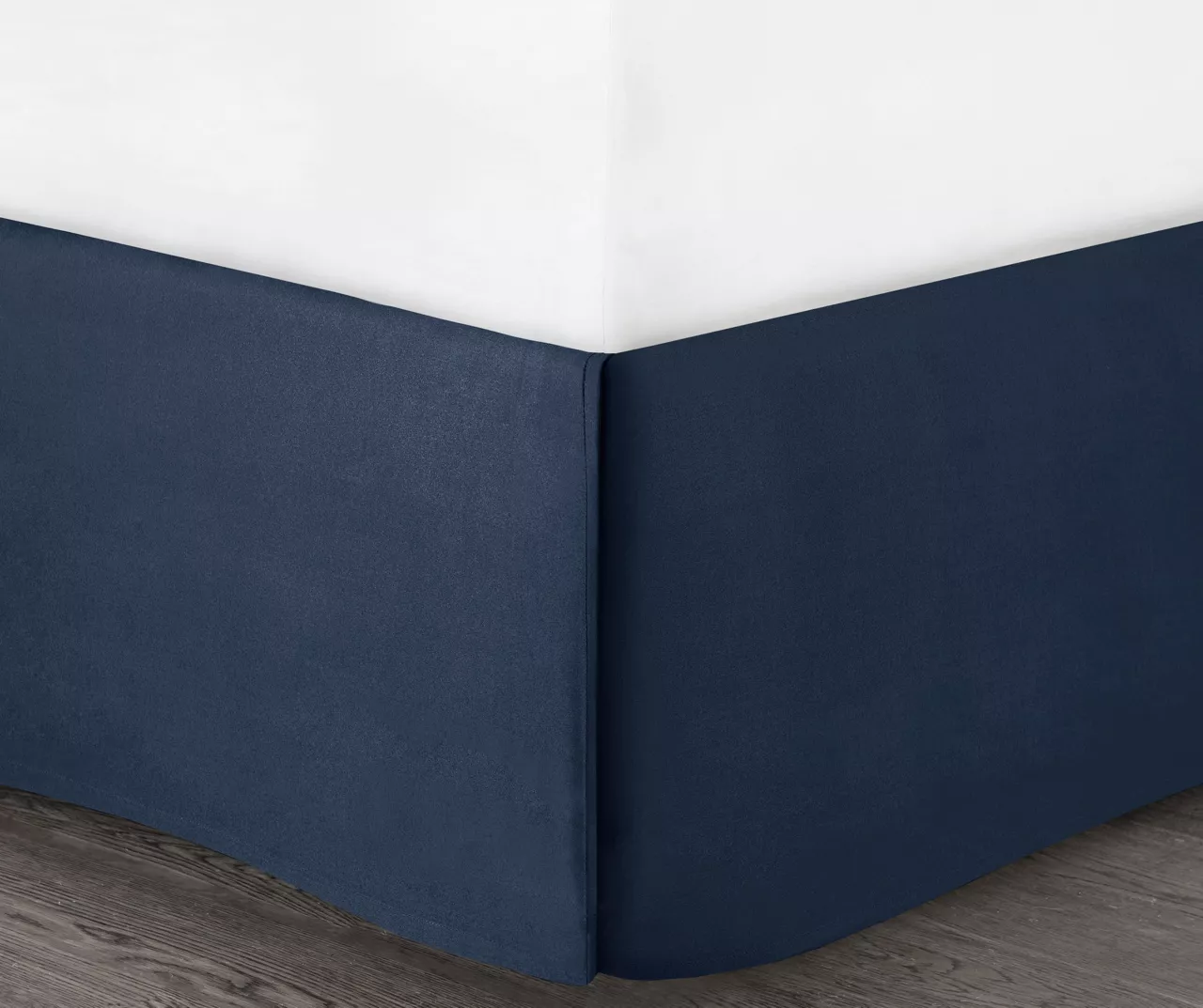 Kelan Navy Streak Patchwork Seersucker California King 7-Piece Comforter Set - Image 11