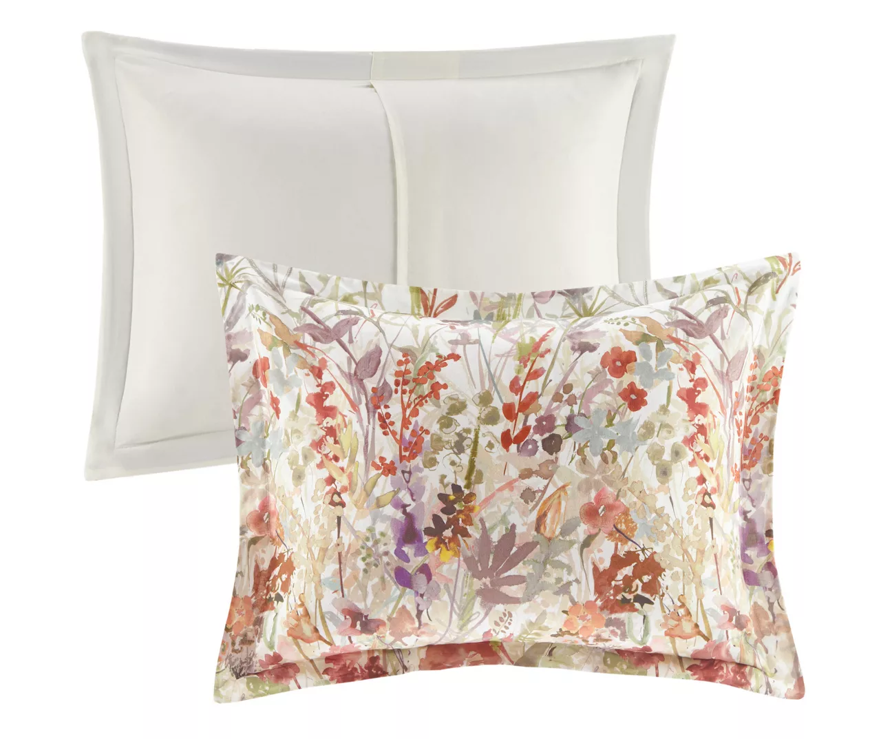 Julia Watercolor Floral Duvet Cover Set - Image 5