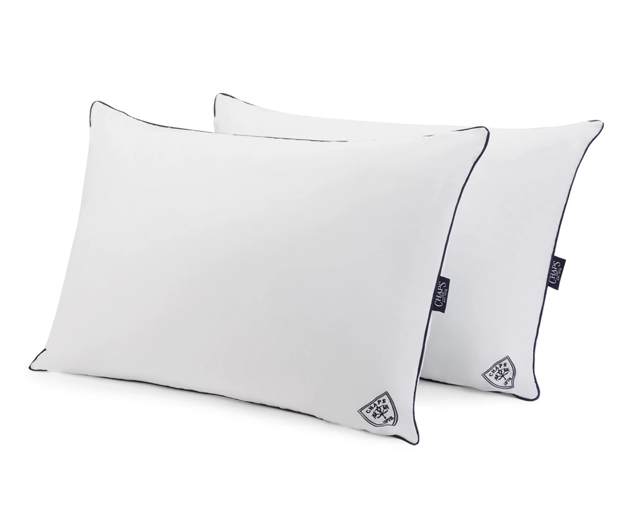 White All-Position Microfiber Standard Pillow, 2-Pack - Image 2