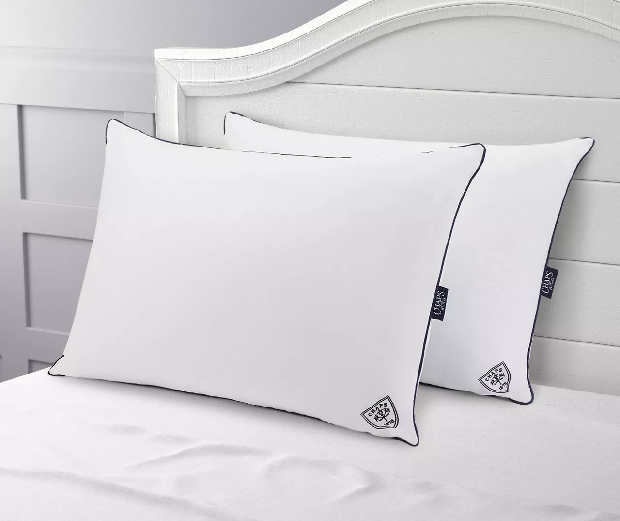 White All-Position Microfiber Standard Pillow, 2-Pack - Image 9