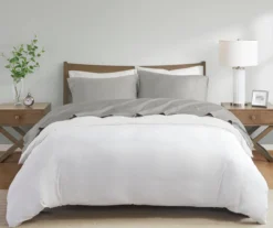 Light Gray 600-Thread Count Pima Cotton Queen 4-Piece Sheet Set