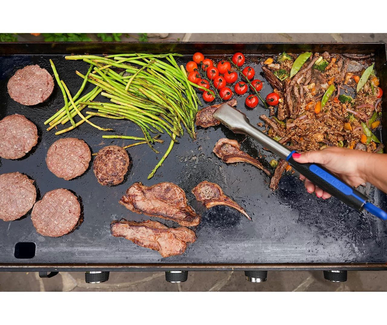 RAZOR Stainless Steel Locking Tongs - Image 4