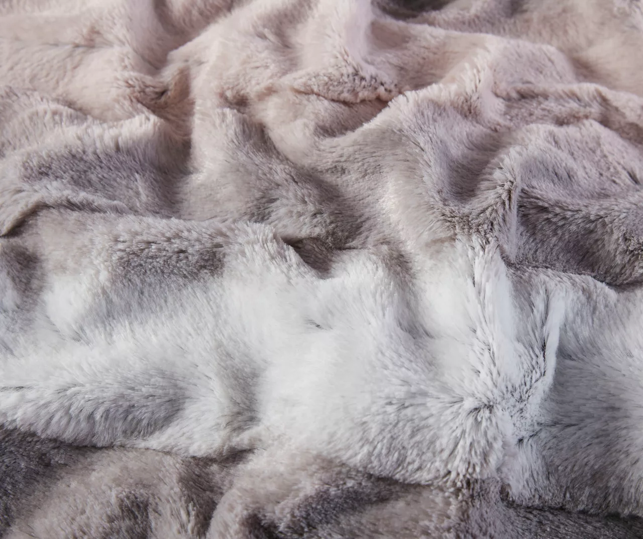 Marselle Stripe Oversize Faux Fur Throw, (60" X 70") - Image 15