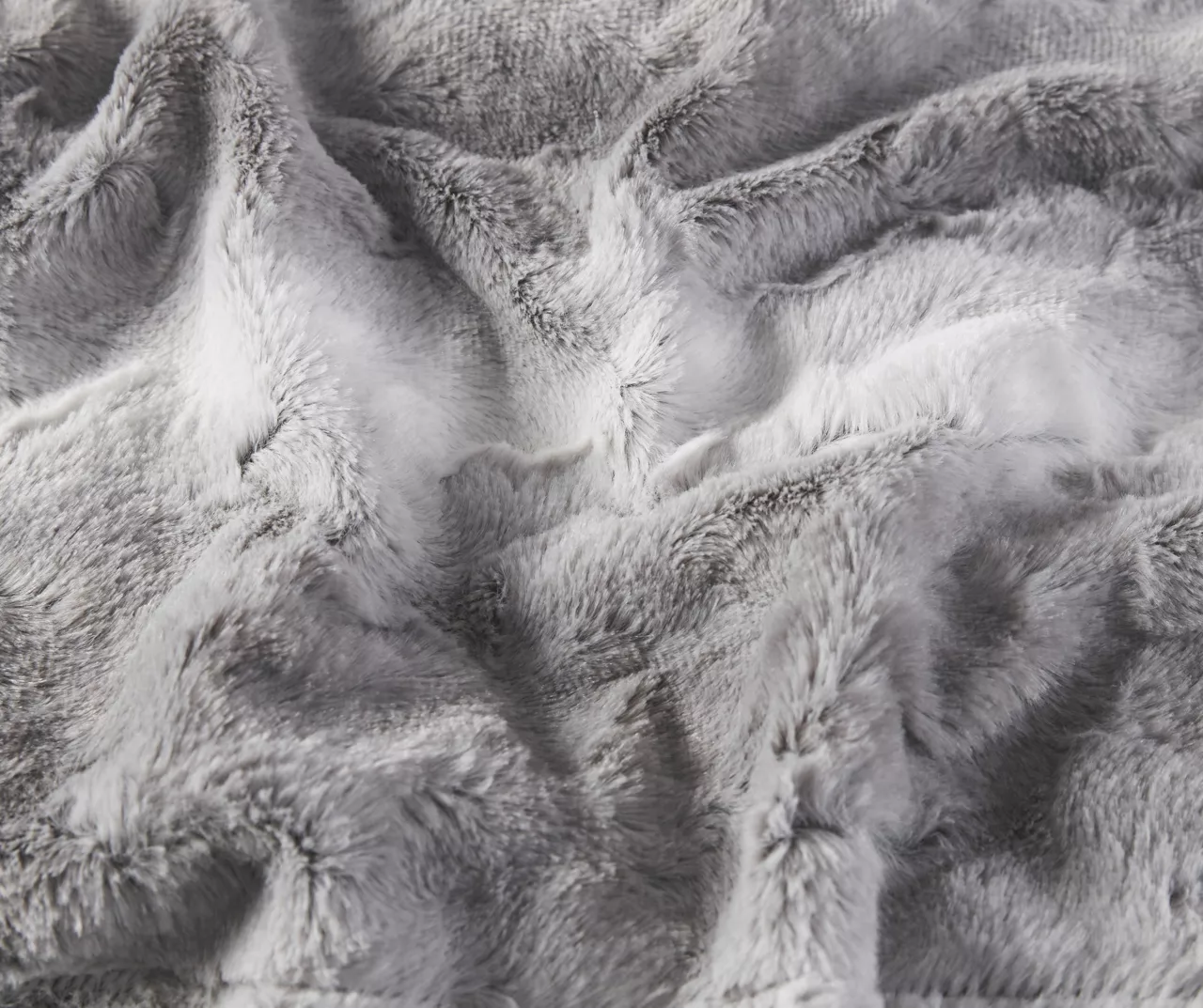 Marselle Stripe Oversize Faux Fur Throw, (60" X 70") - Image 9