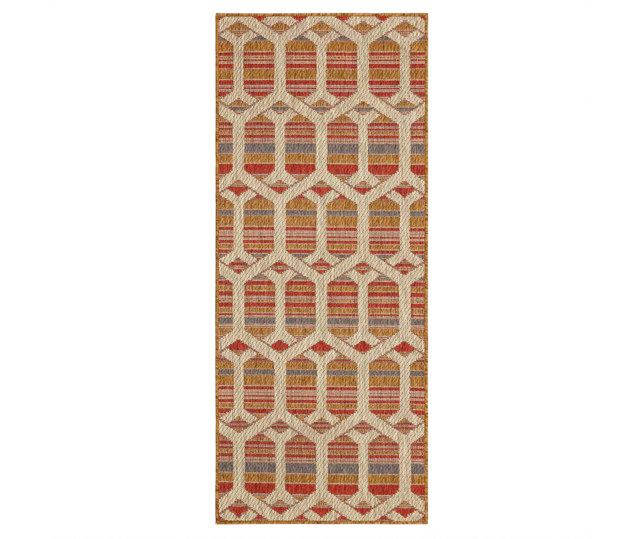Mohawk Home Cabana Geo Rust Area Rug - Image 4