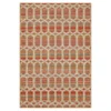 Mohawk Home Cabana Geo Rust Area Rug