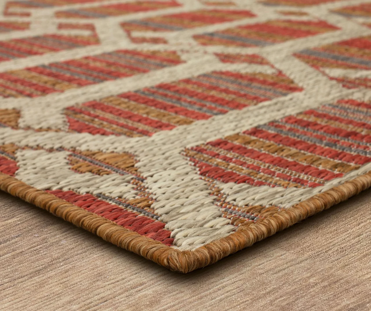 Mohawk Home Cabana Geo Rust Area Rug - Image 5