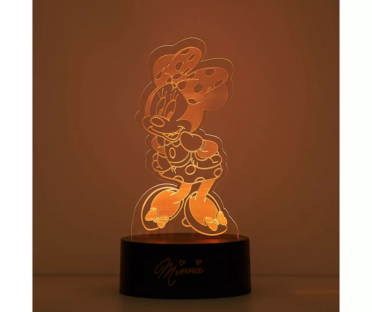 Disney Minnie Mouse Multi-Color Acrylic Lamp - Image 4