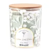 Verbena Leaf & Petals 2-Wick Floral Glass Candle, 16 Oz.
