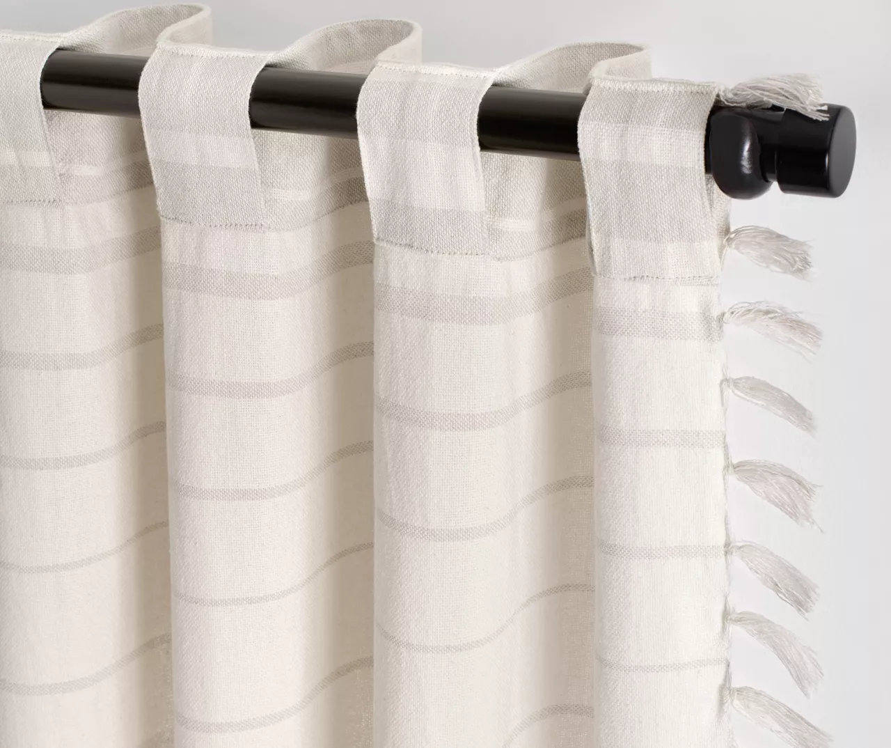 Mercantile Amari Stripe Light-Filtering Rod Pocket Curtain Panel - Image 5