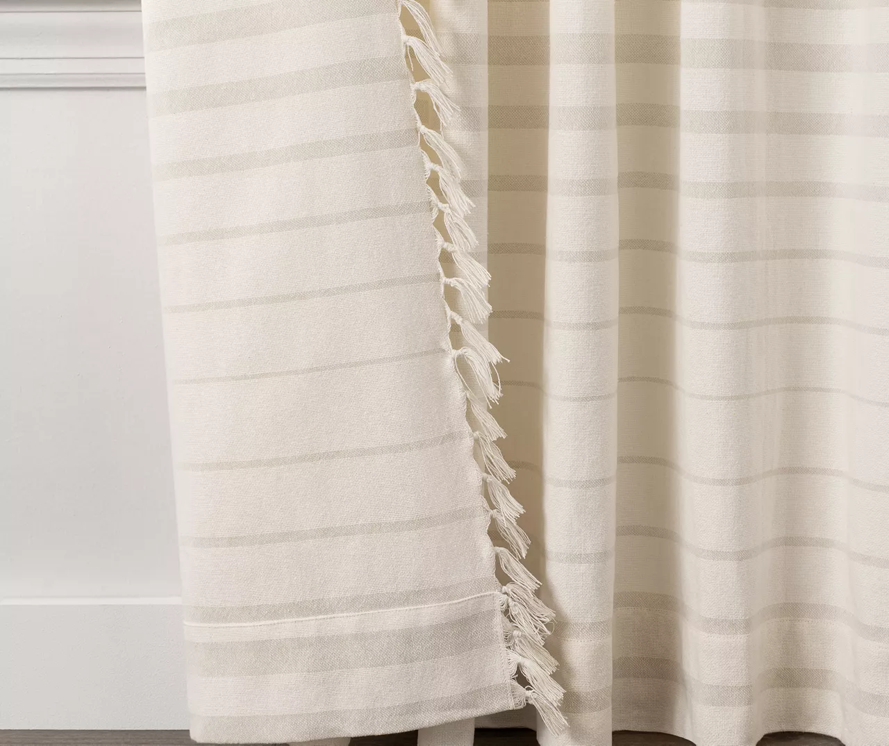 Mercantile Amari Stripe Light-Filtering Rod Pocket Curtain Panel - Image 6