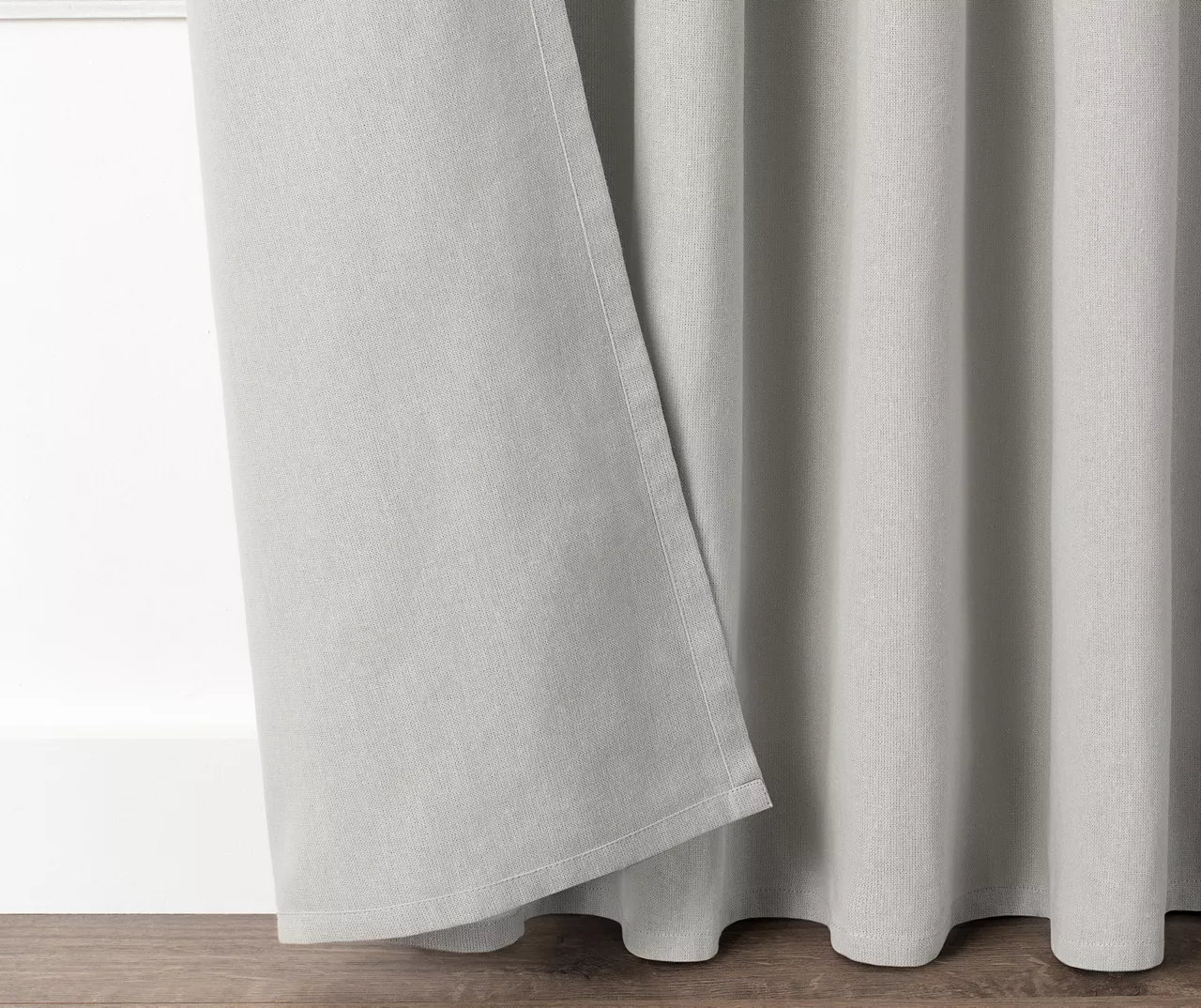 Lucinda Gray Light-Filtering Ring-Top Valance, (63") - Image 4