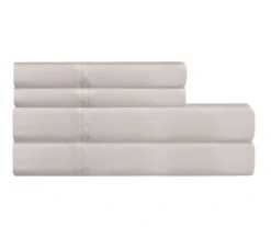 Ivory 1,500-Thread Count Queen 4-Piece Sheet Set