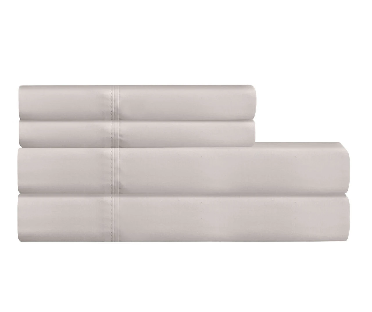 Ivory 1,500-Thread Count Queen 4-Piece Sheet Set