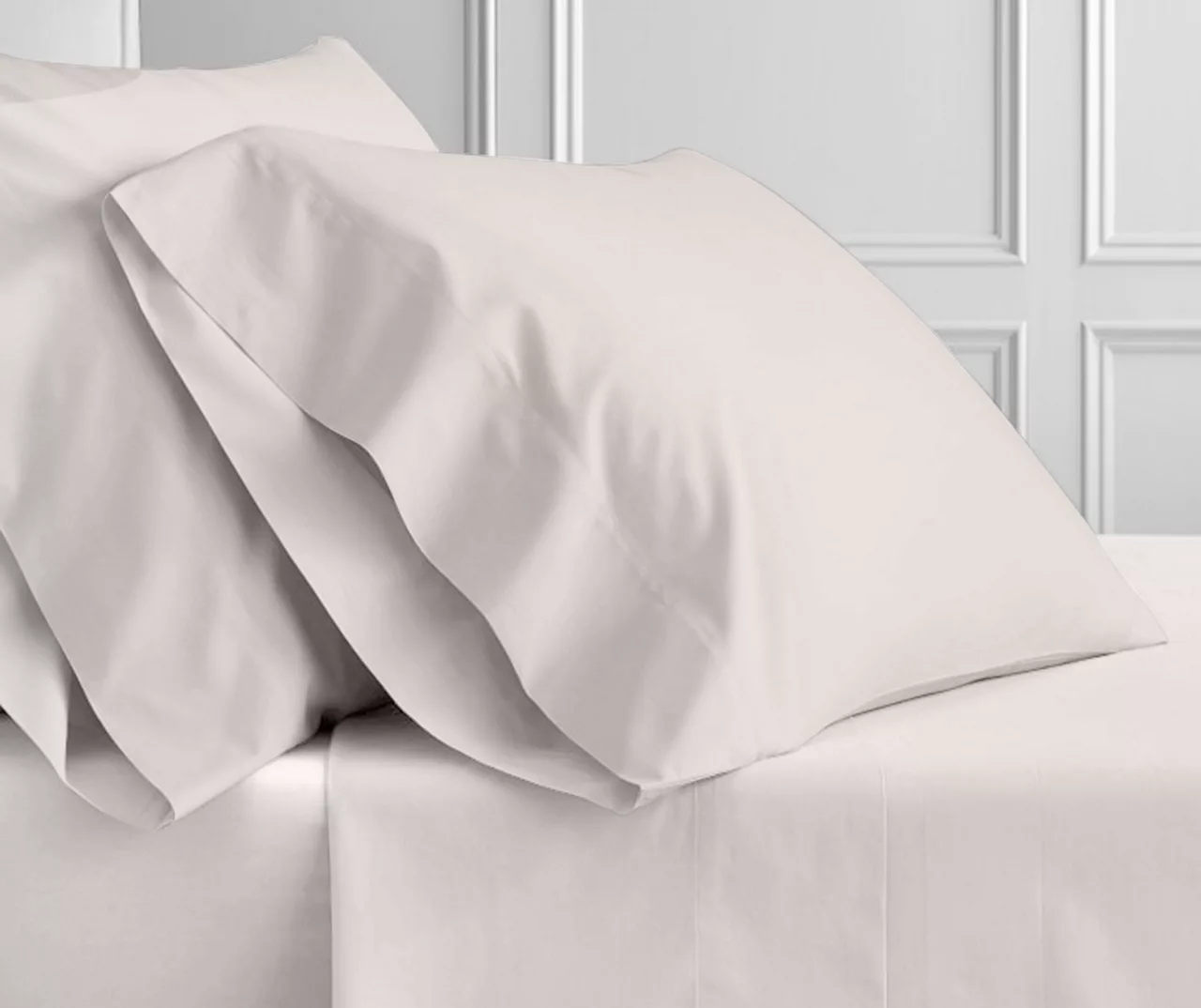 Ivory 1,500-Thread Count Queen 4-Piece Sheet Set - Image 3