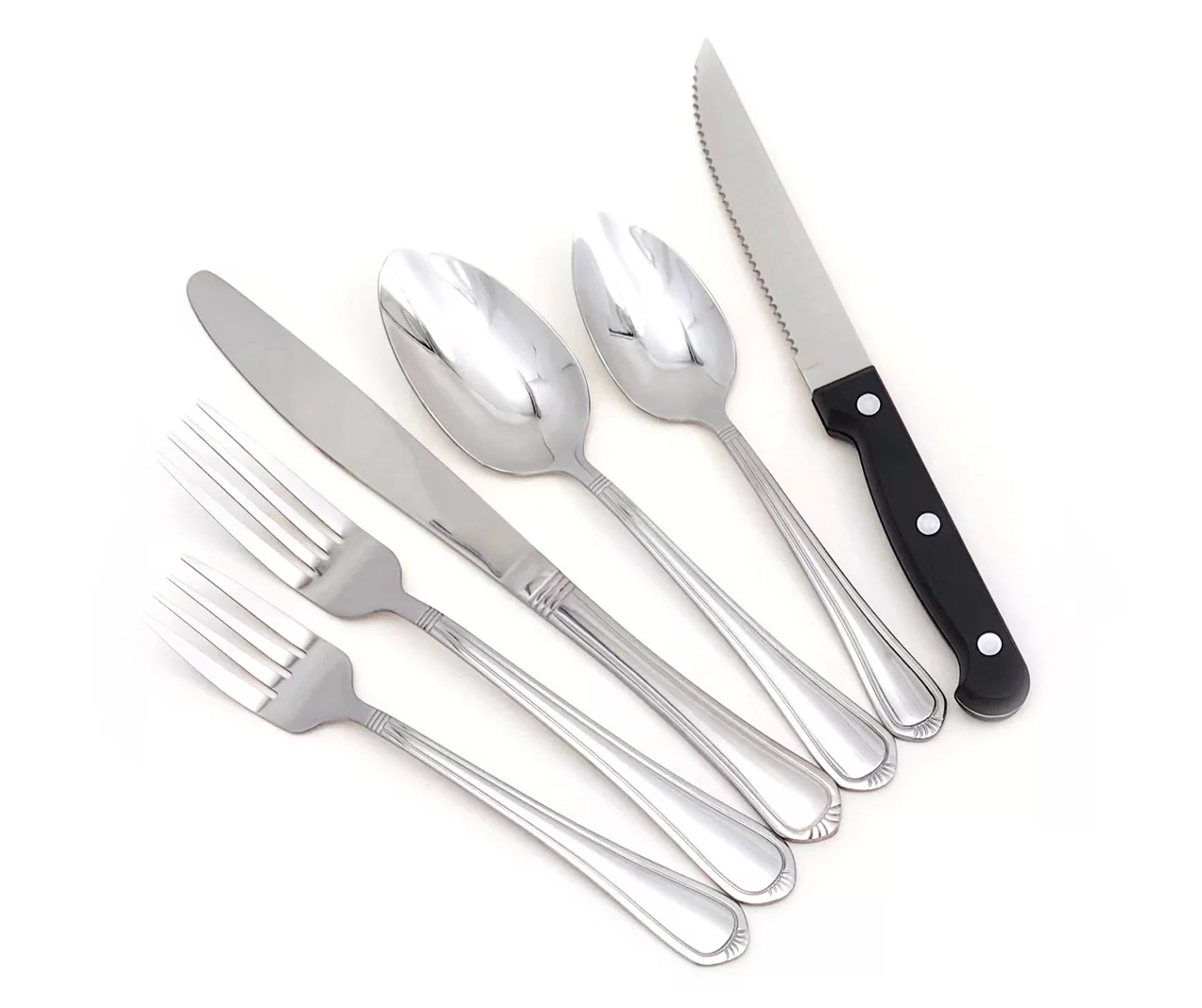 Jasmine 24-Piece Flatware Set - Image 2