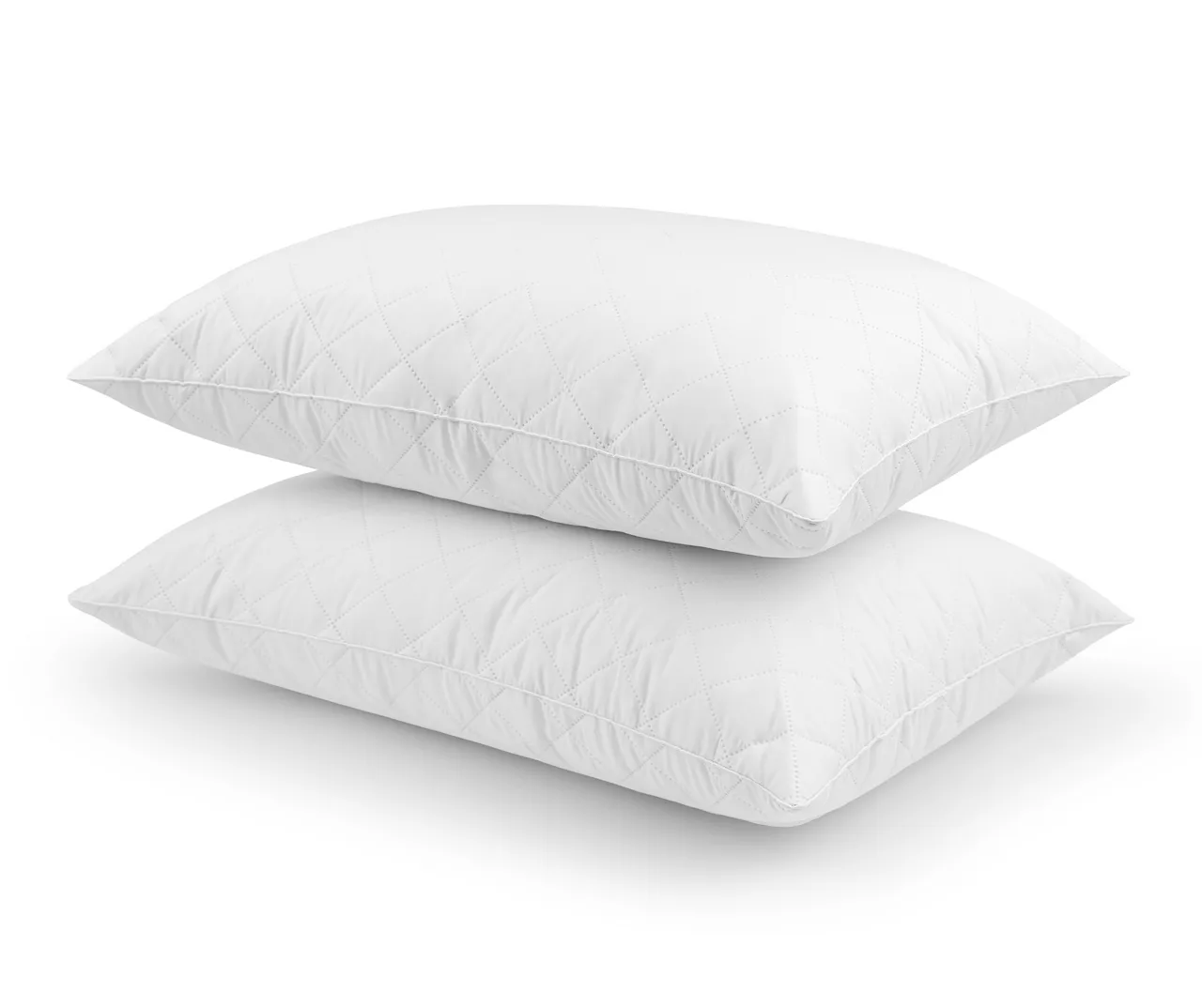 Adjustable Comfort Quilted Memory Foam Cluster Standard Pillows, 2-Pack - Image 2