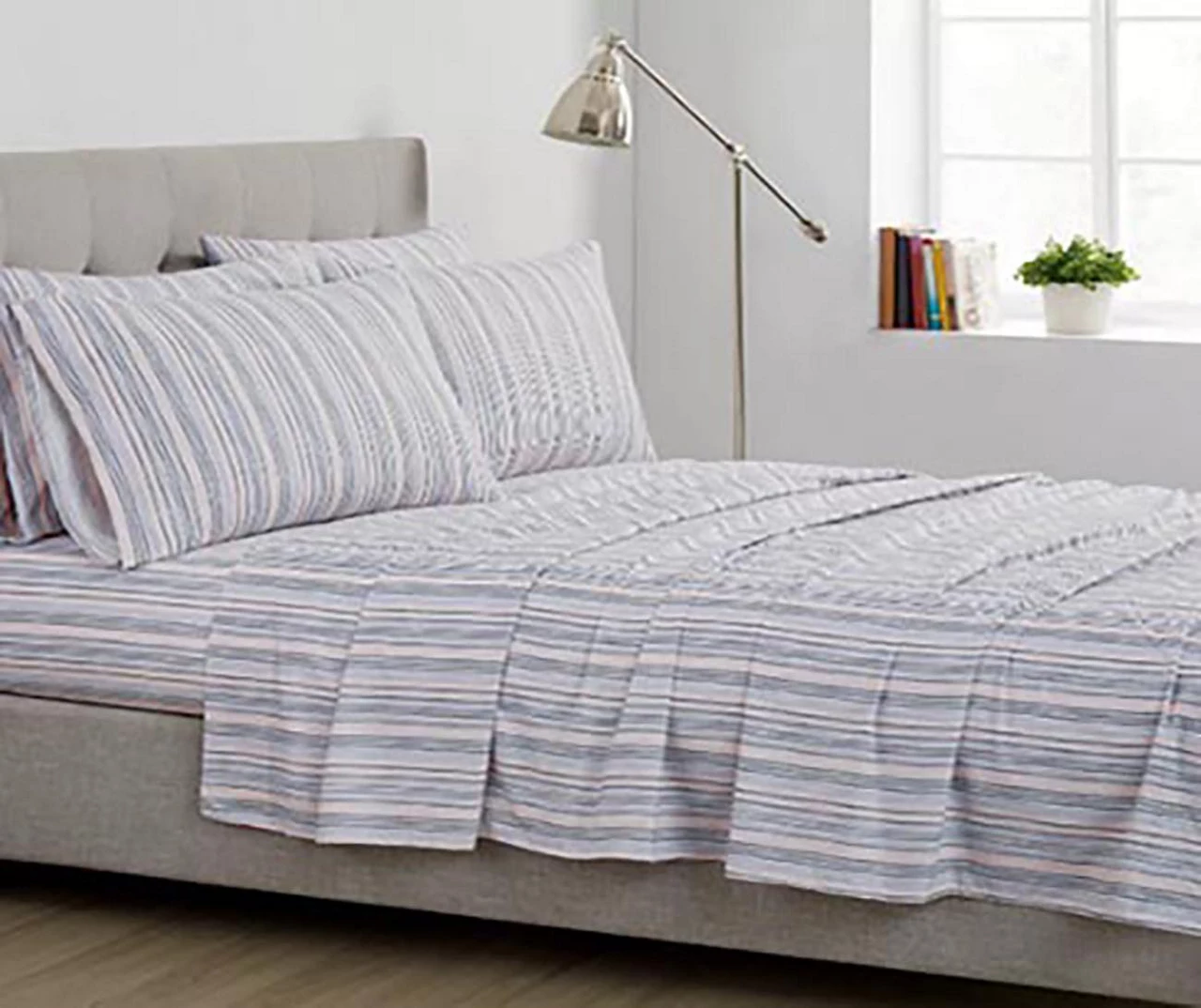 Patterned Microfiber Sheet Set - Image 4