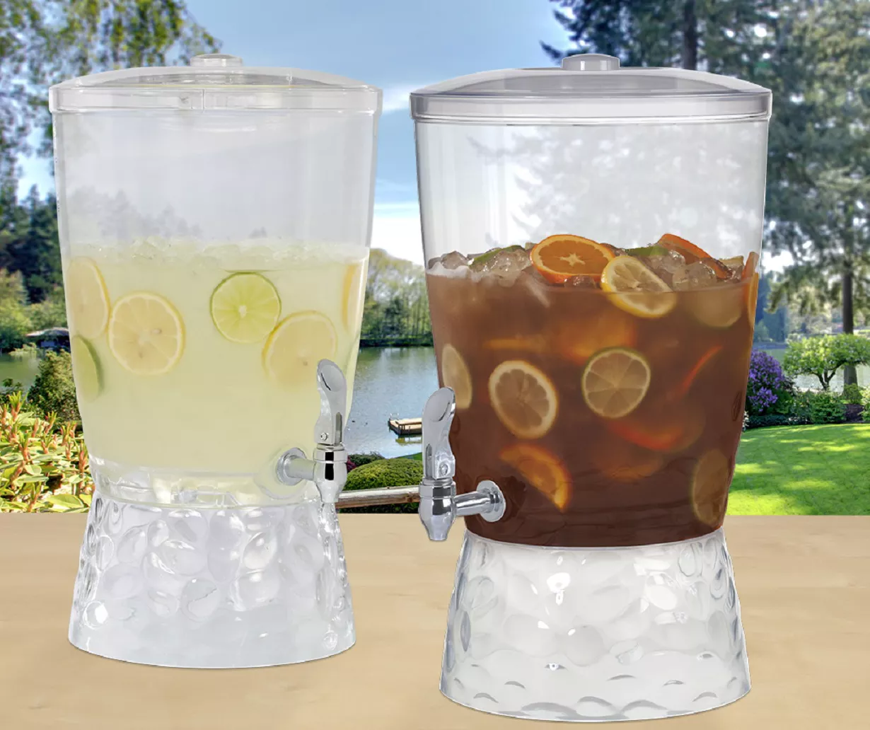 Clear Acrylic 3-Gallon Beverage Dispenser - Image 2