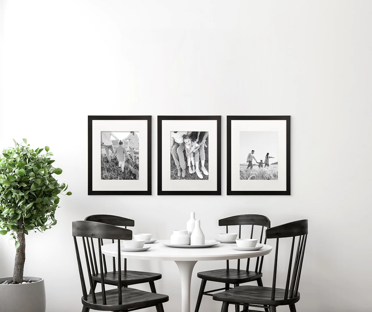 11" X 14" Black Gallery Wall Picture Frames, 3-Pack - Image 2