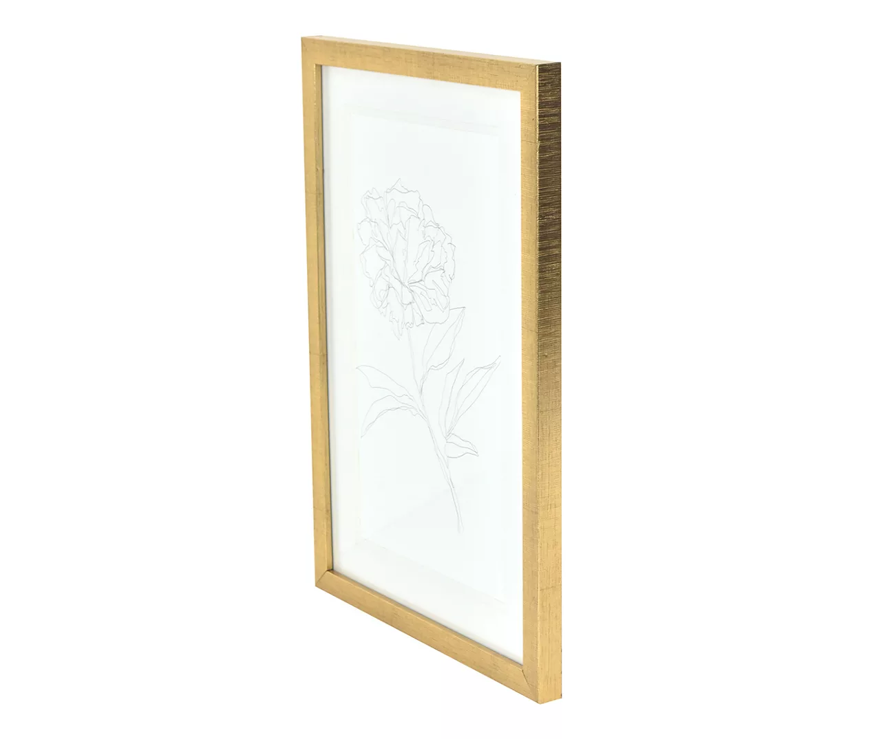 Rose Sketch Framed Art, (11.5" X 17.5") - Image 2